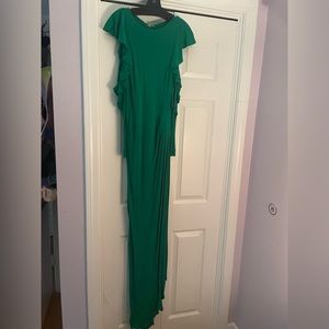 Beautiful green gown by Rickie Freeman Terri Jon